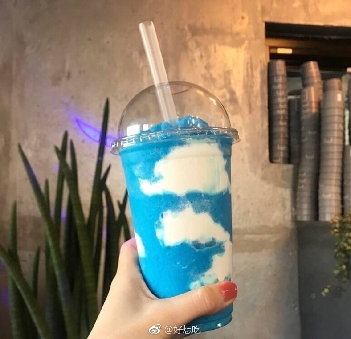 blueblues蓝天白云沙冰