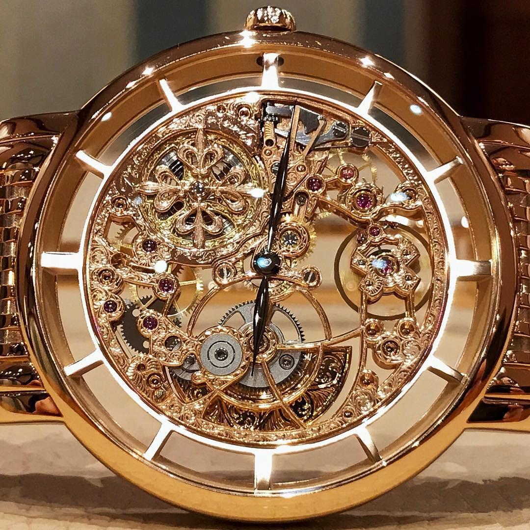 嘴炮也爱这只独一无二百达翡丽5180全镂空腕表