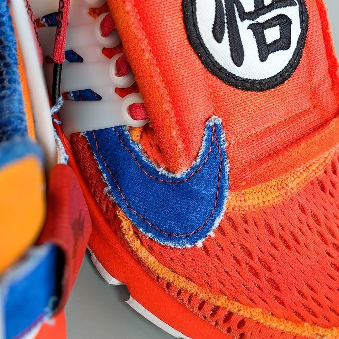 国外球鞋定制师打造了一双孙悟空配色的offwhitexnikeairpresto