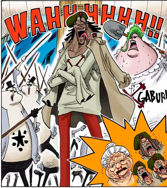 海贼王和之国篇卡里布已成为队长革命军又多个自然系果实成员