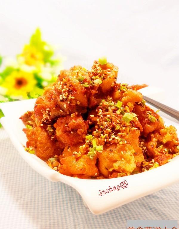 孜然辣鸡块的做法 孜然辣鸡块