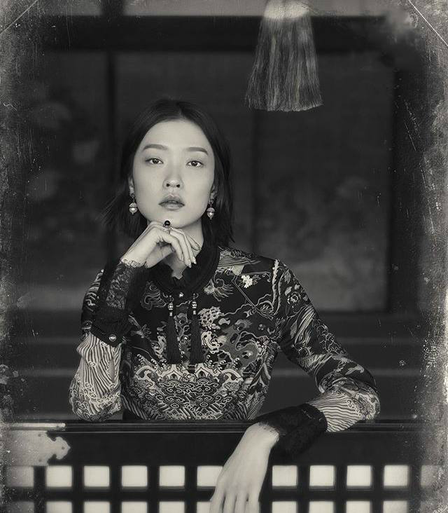 超模杜鹃,看独具东方魅力的旗袍女神,演绎不一般的东方美