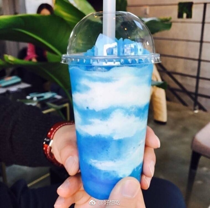 blueblues蓝天白云沙冰