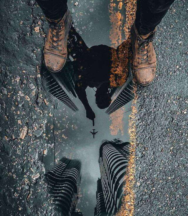 世界上九张巧合图片每张都拍摄的恰到好处看上去非常完美