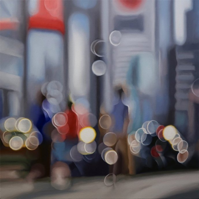 模糊的世界南非艺术家philipbarlow