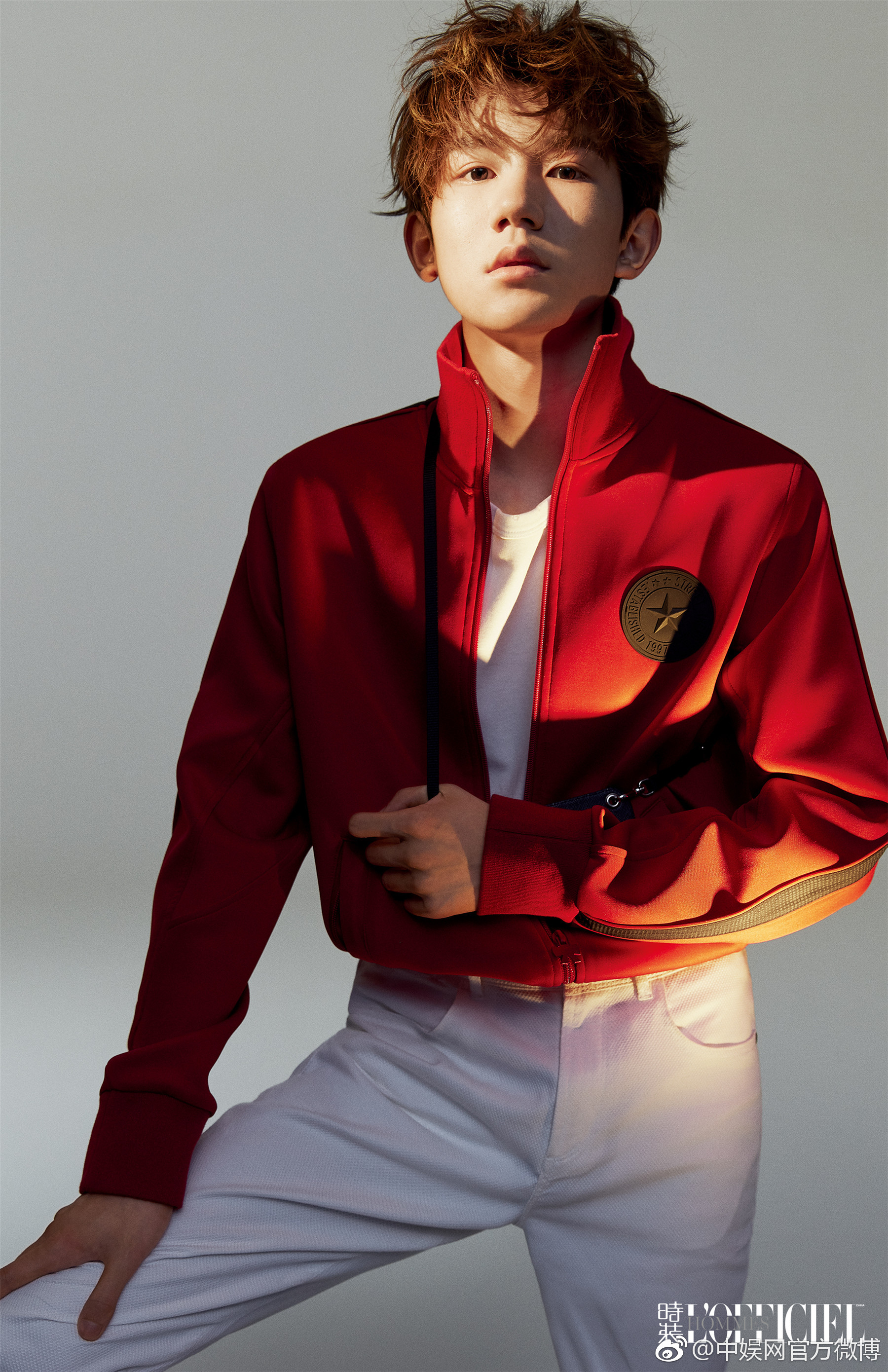 tfboys-王源 《时装男士》九月刊封面及内页大片曝光