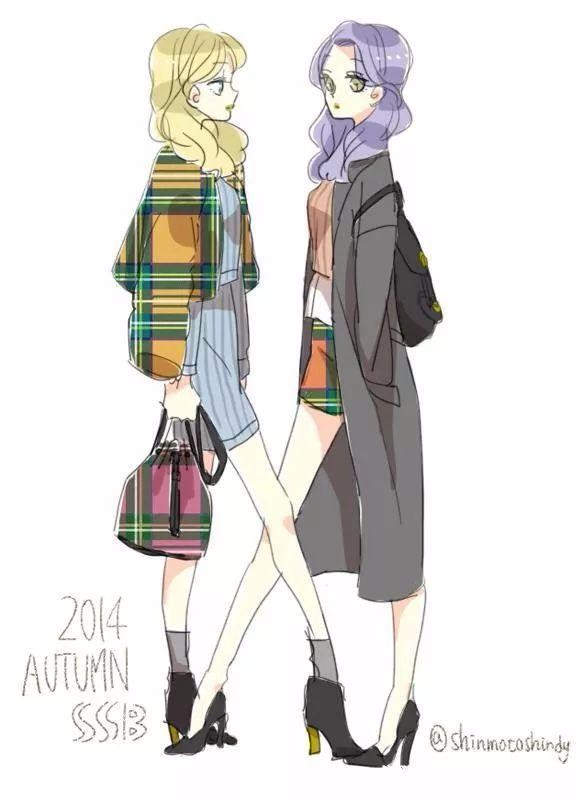 动漫全身衣服穿搭女图片,经典动漫《灌篮高手》中,你最喜欢谁的穿搭?