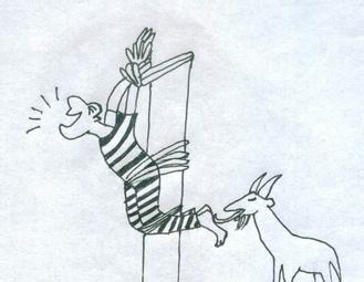 此酷刑既仁慈又残忍行刑者是一只山羊犯人最终都狂笑而死