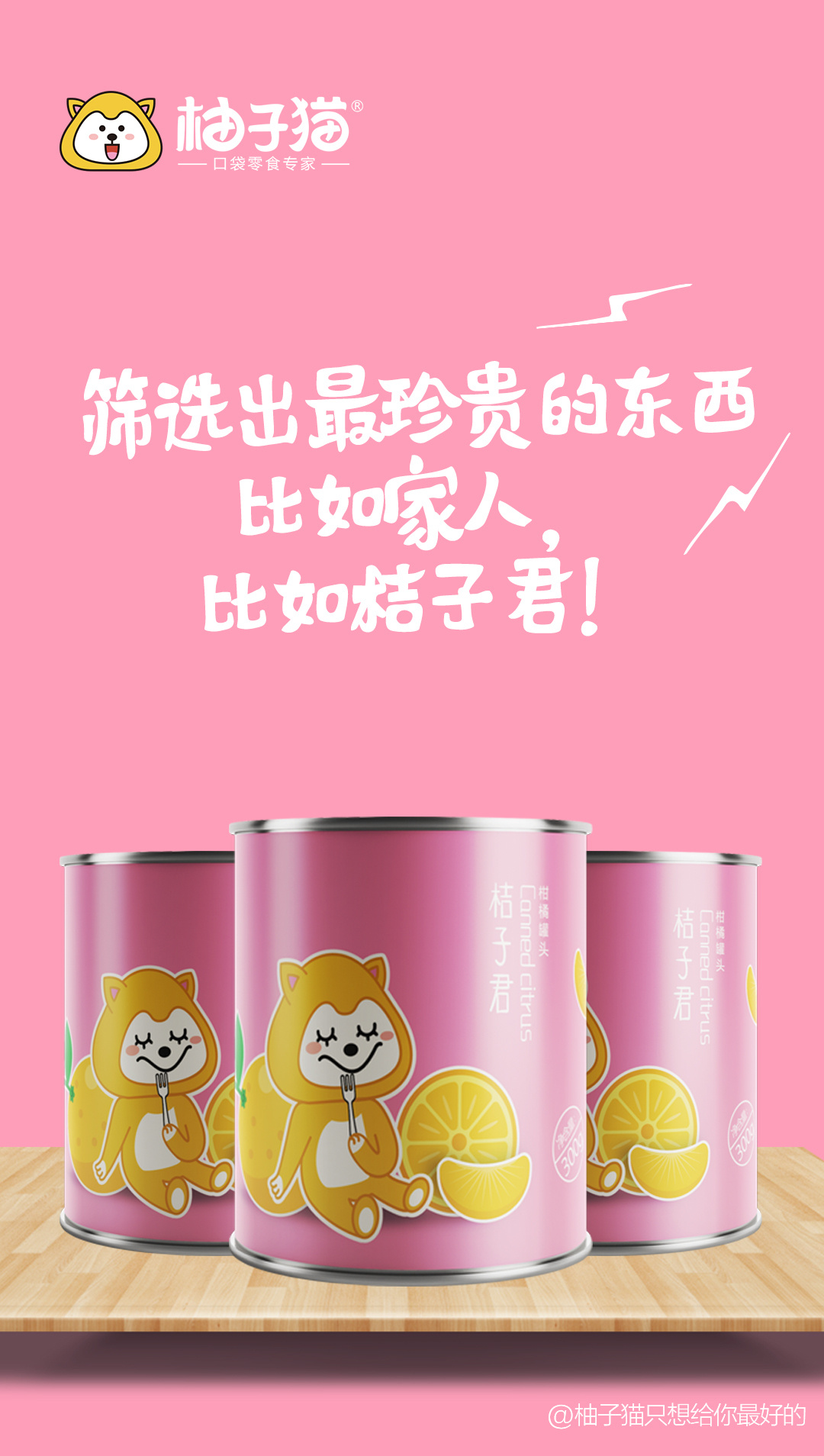 柚子猫的罐头 系列海报 67柚子猫的罐头 系列海报