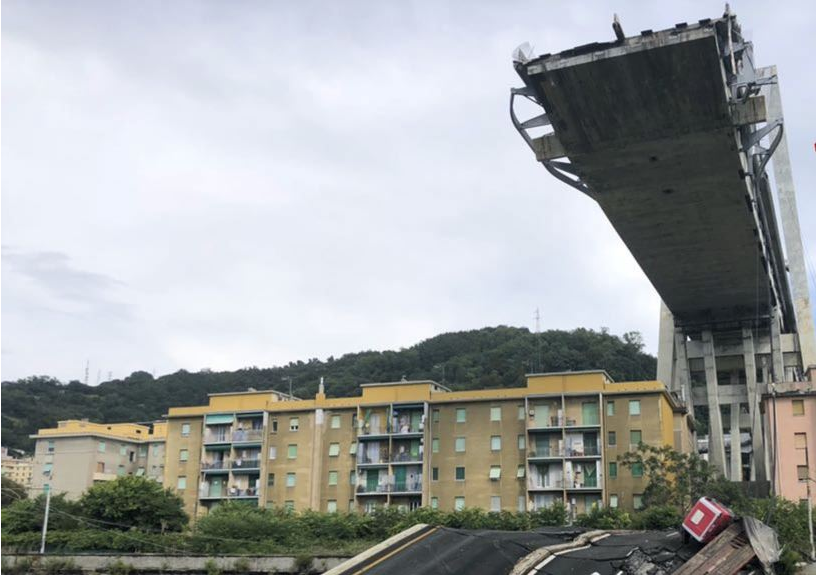 意大利热那亚桥梁坍塌,前卡利亚里门将奇迹生