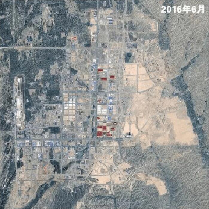 兰州新区从荒地到城市7张卫星图记录秦王川8年变化