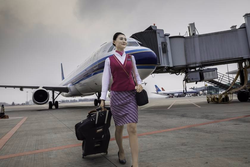 民航"最有气质空姐"养成记