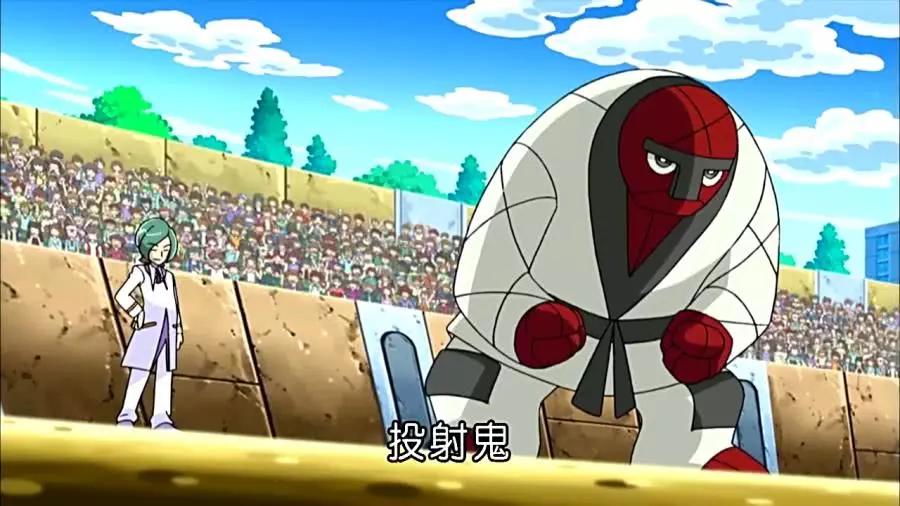 投射鬼卡比兽是很有分量的神奇宝贝之一,小智就有一只会蝶泳的卡比兽.