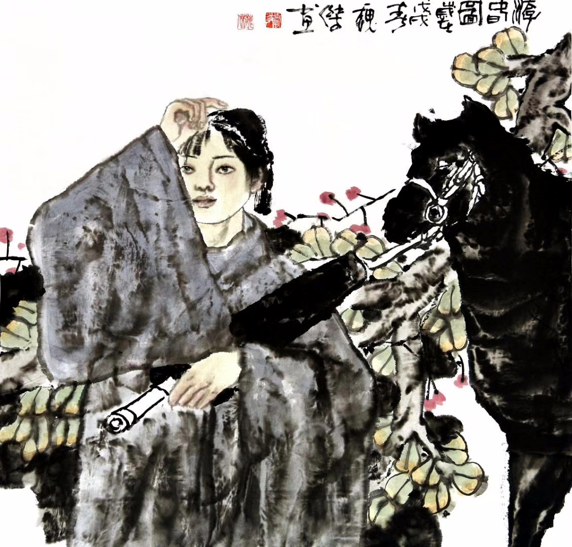 名家魏杰先生水墨印象