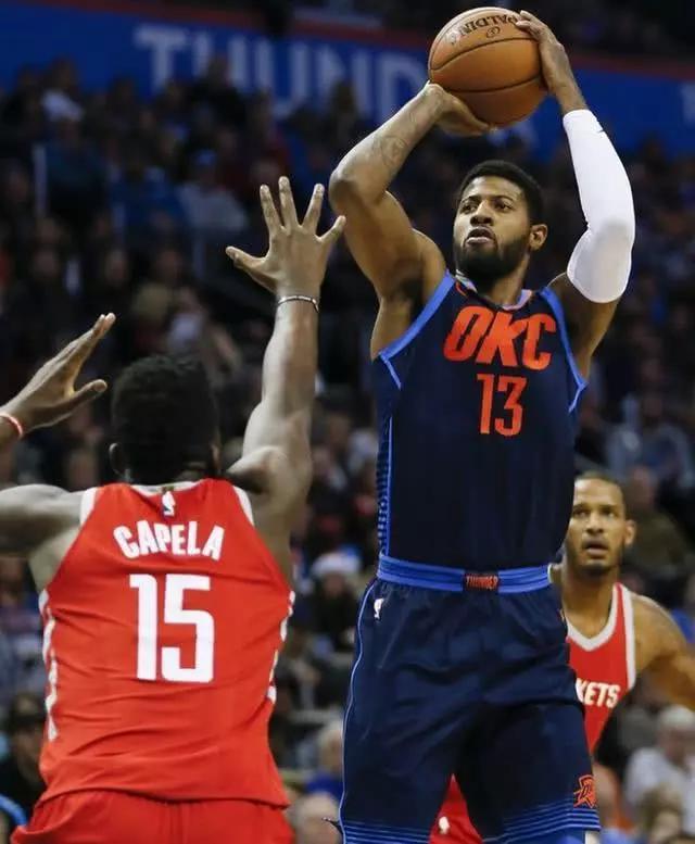 联盟最舒服的投篮姿势——保罗乔治