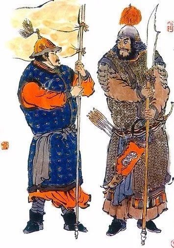 北宋武将和兵卒在一系列战役中,宋军逐渐增强了战斗素质.