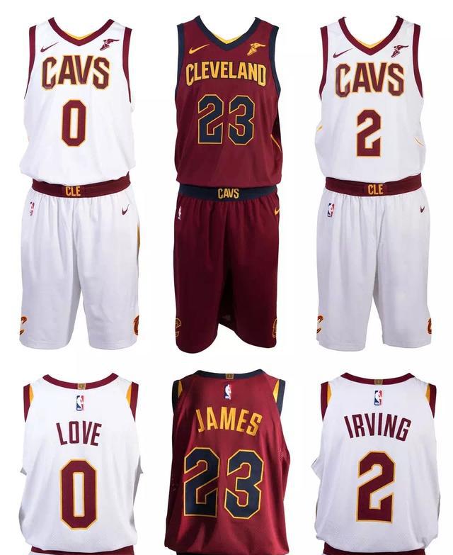 克利夫兰骑士发布新赛季球衣,让我们先睹为快