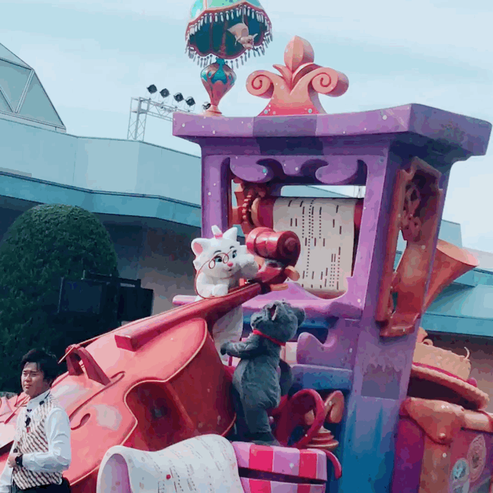 第一次来日本的迪斯尼乐园(耶,是库存啦).