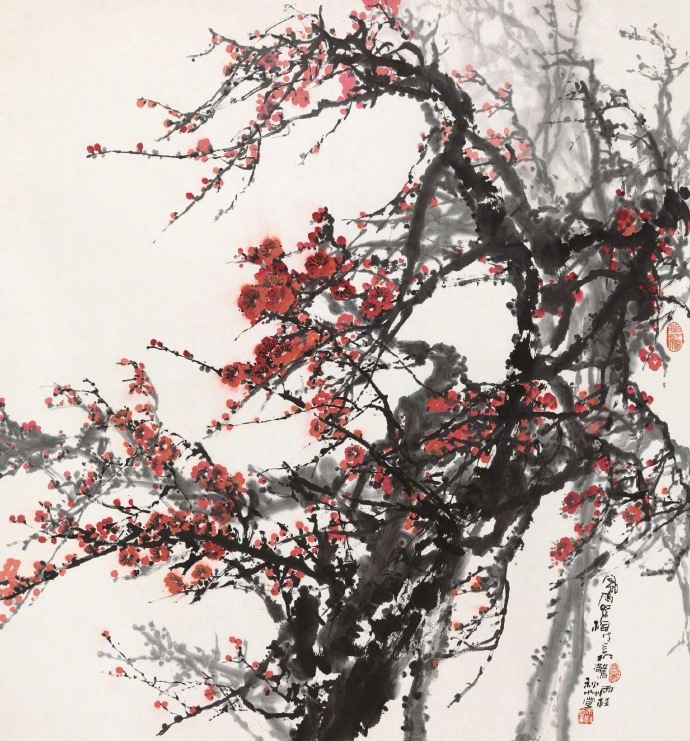 " 挥洒自如,墨气纵横… "丨宋雨桂 花鸟欣赏_新浪看点