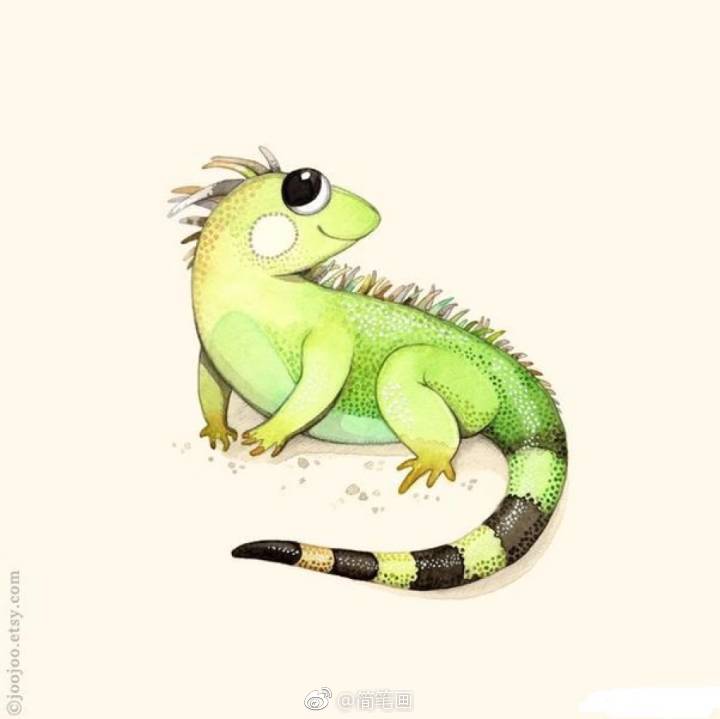 可爱的水彩小动物byafsanehtajvidi