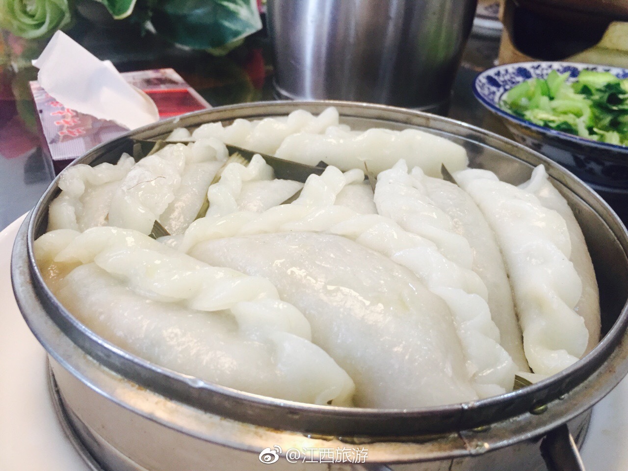 如果外地人对彭泽人说句"你们彭泽的蒸米粑真好洽(吃)!