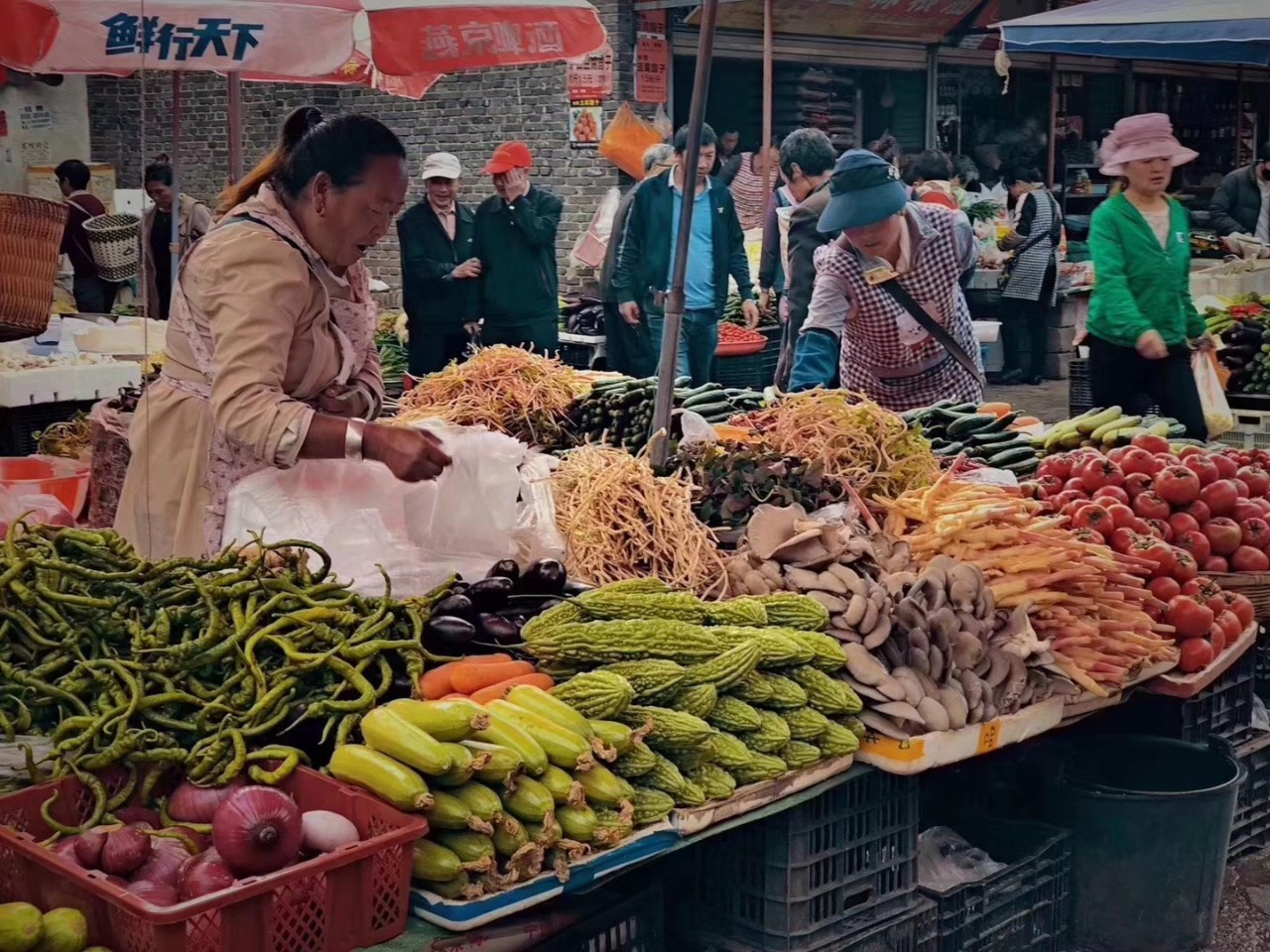 丽江的样子|丽江|忠义|菜市场_新浪新闻