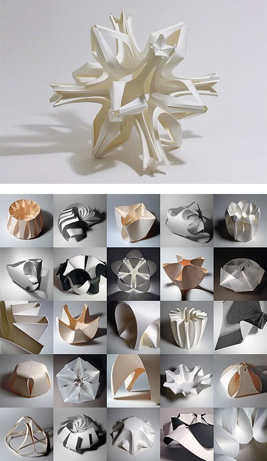 英国纸艺家 richard sweeney 立体纸艺作品普普通通的纸张在艺术家的