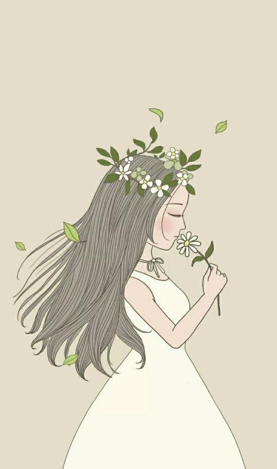 插画那么我们来点淡淡的唯美插画