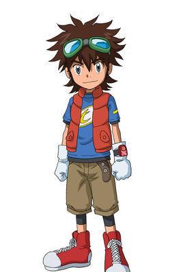 盘点历代数码宝贝的主角和他们的数码兽除了他主角都戴护目镜