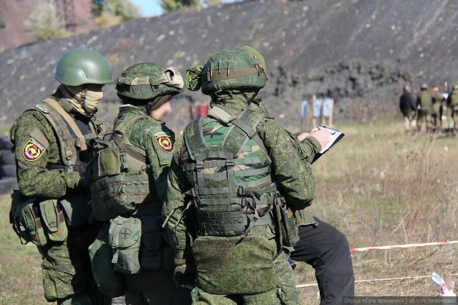 顿涅茨克人民共和国ДНР国民近卫军勇士特种部队