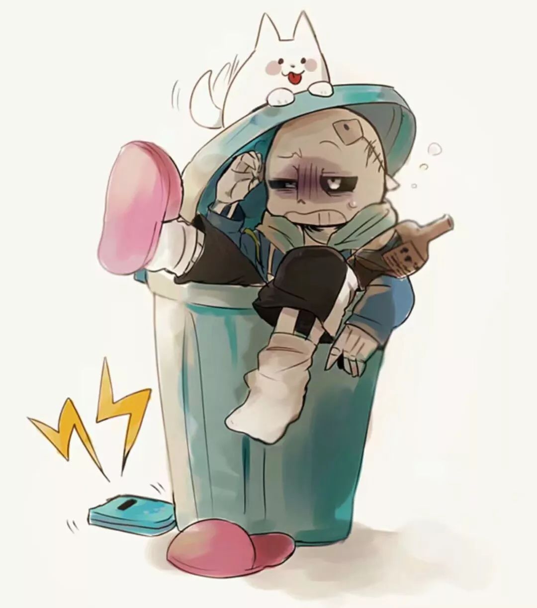 本期壁纸为"sans"