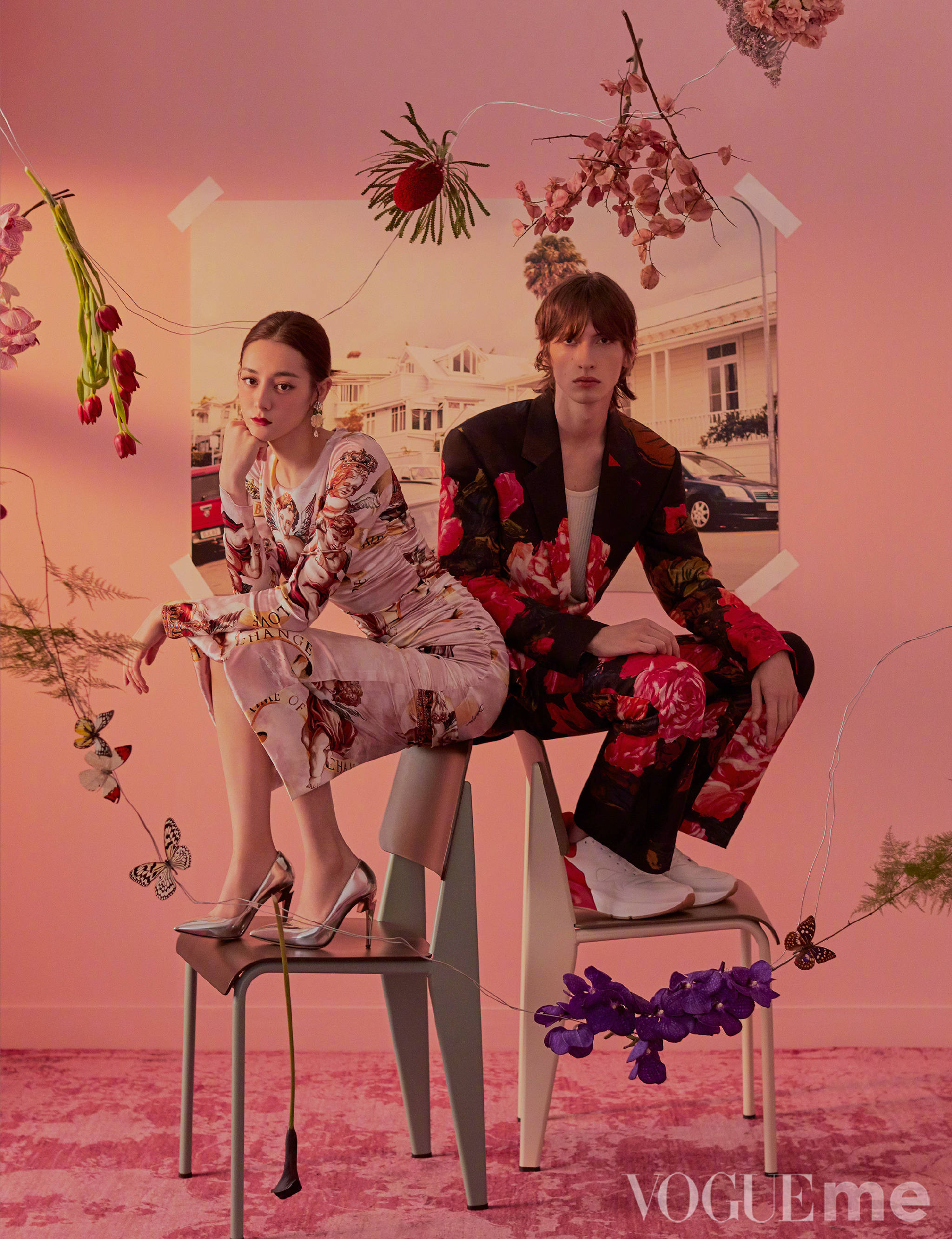 《vogueme》十月刊封面, 气质优雅