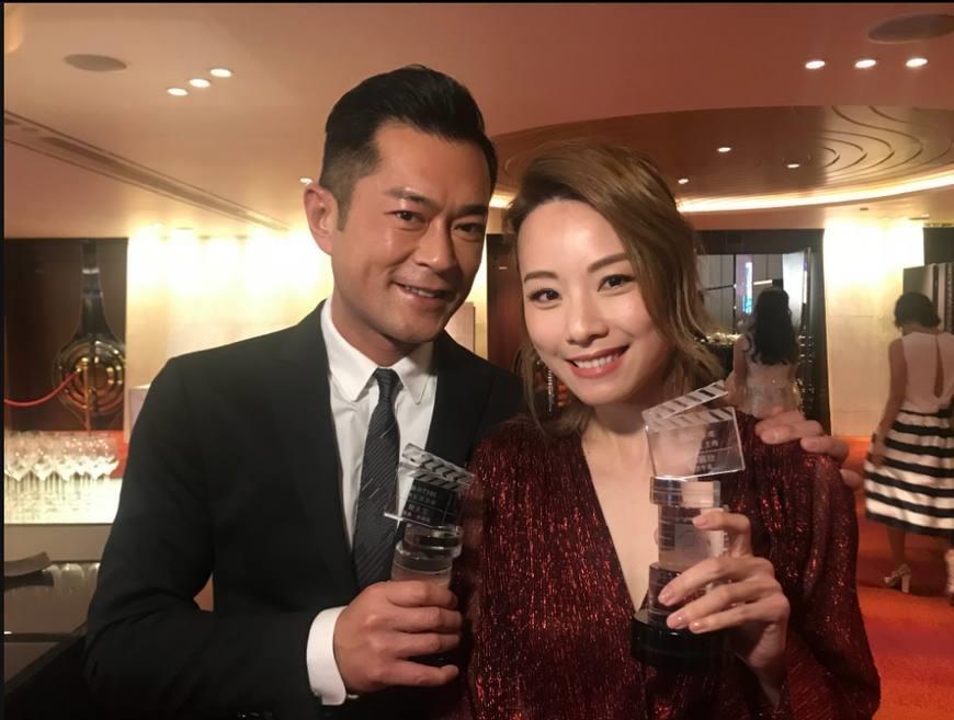 古天乐24小时内连揽2个影帝奖项 毛舜筠 邓丽欣获得最佳女主角