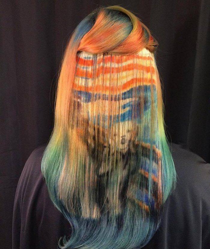 梵高的星空染到头发上, 美到不可思议!