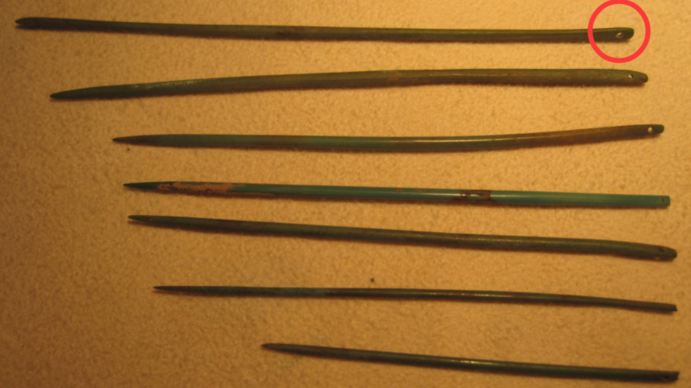 古代绣花针上的孔是怎么制作出来的?