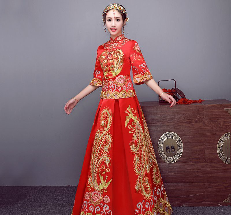 占卜测试,选一款中式婚服,测异性眼中的你有多