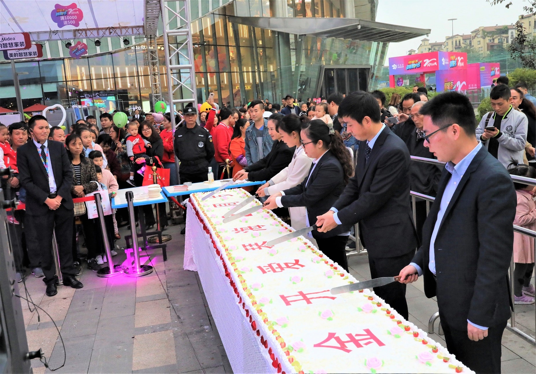 金开爱琴海2周年庆嗨购节周末福利续航!现场火爆堪比线下双11