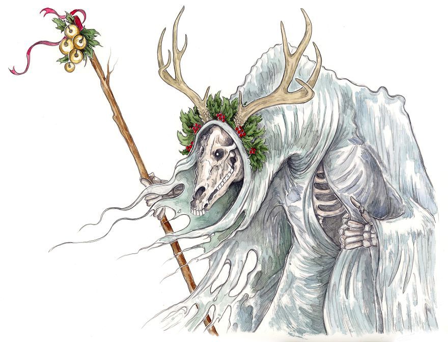 外国妹子想象中的各种神兽 | 英国插画家 collette j ellis