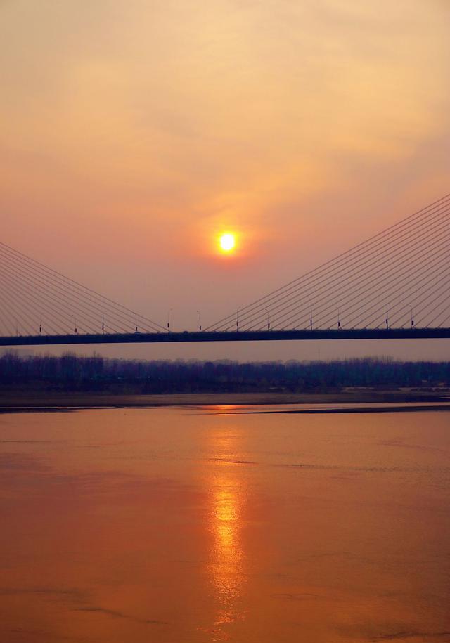 黄河落日 夕阳无限好