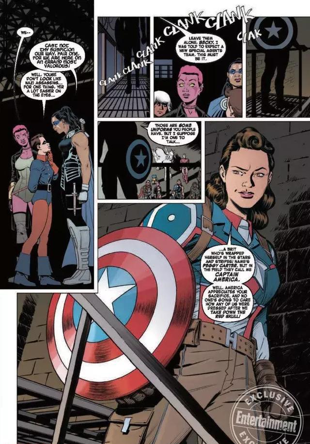 漫威公布新任美国队长:一名女性还是美队的初恋|罗杰斯|卡特|漫威