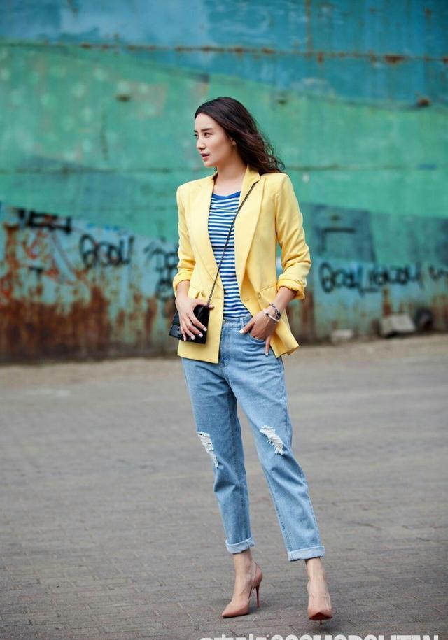 看一看56套宋佳的日常私服搭配有法则365天穿衣不重样