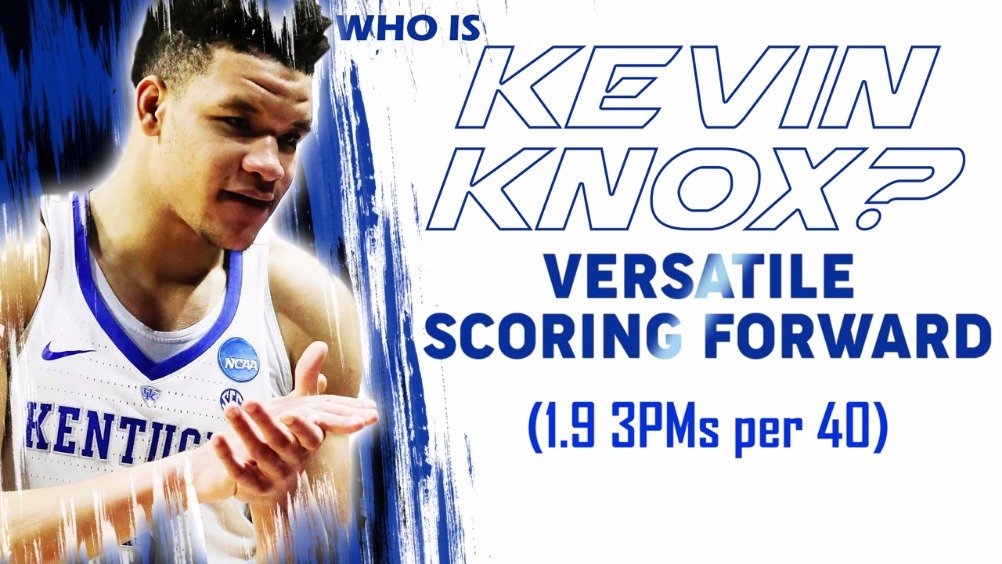 潜在乐透热门凯文-诺克斯2018年nba选秀球探报告 球探报告.