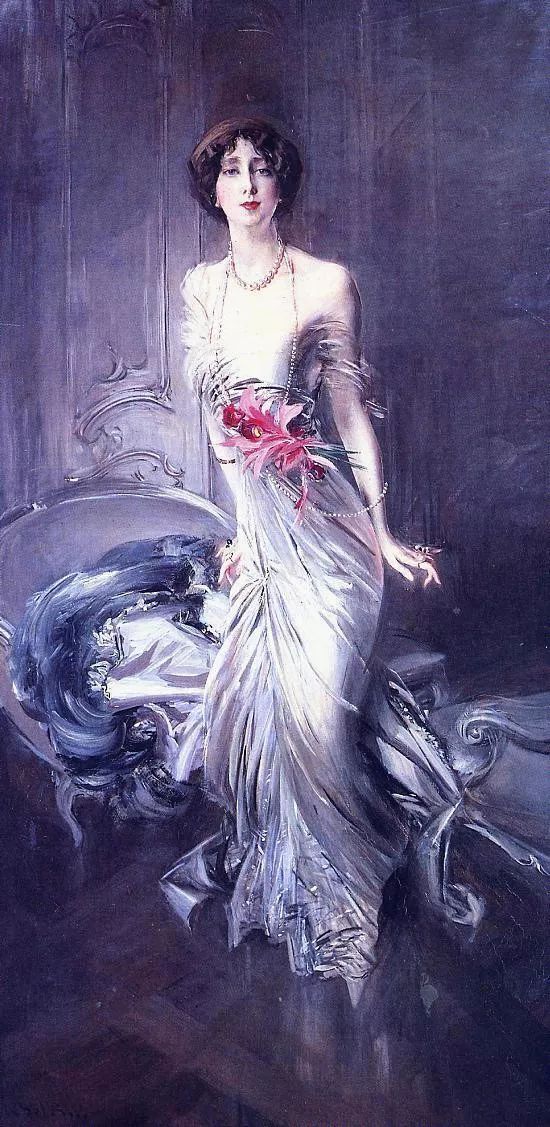 黑白画羽帽子老妇人与年轻女郎的简单介绍