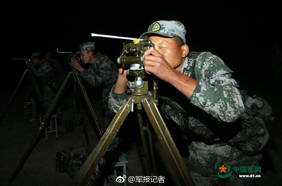 岗位练兵比武 多兵种火力出击竞风流