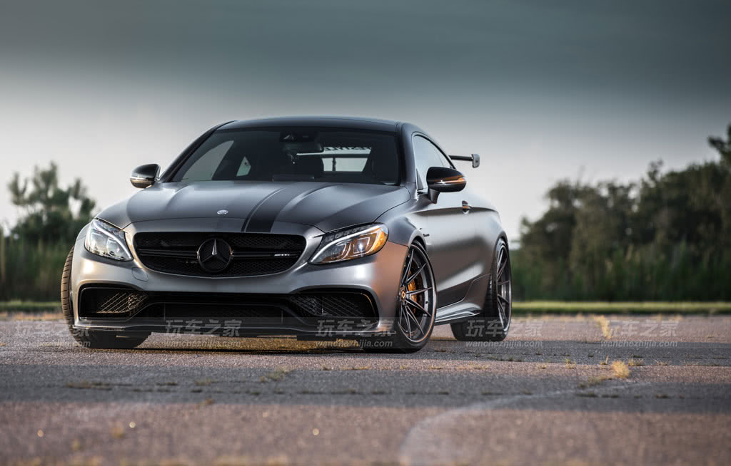 优雅的猛兽 奔驰c63s coupe改装klassen id轮毂