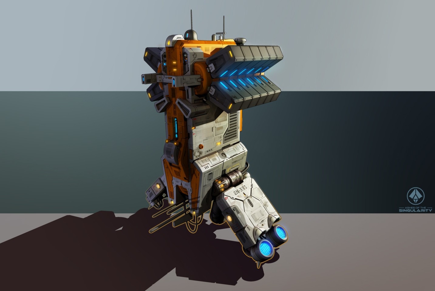 一组3d机械模型设定.(图源网络)