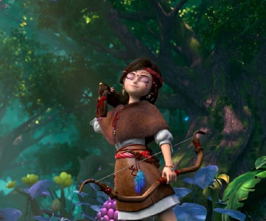 盘点熊出没中4位美女,其中一位差点成为光头强老婆|熊出没|漫迷|赵琳