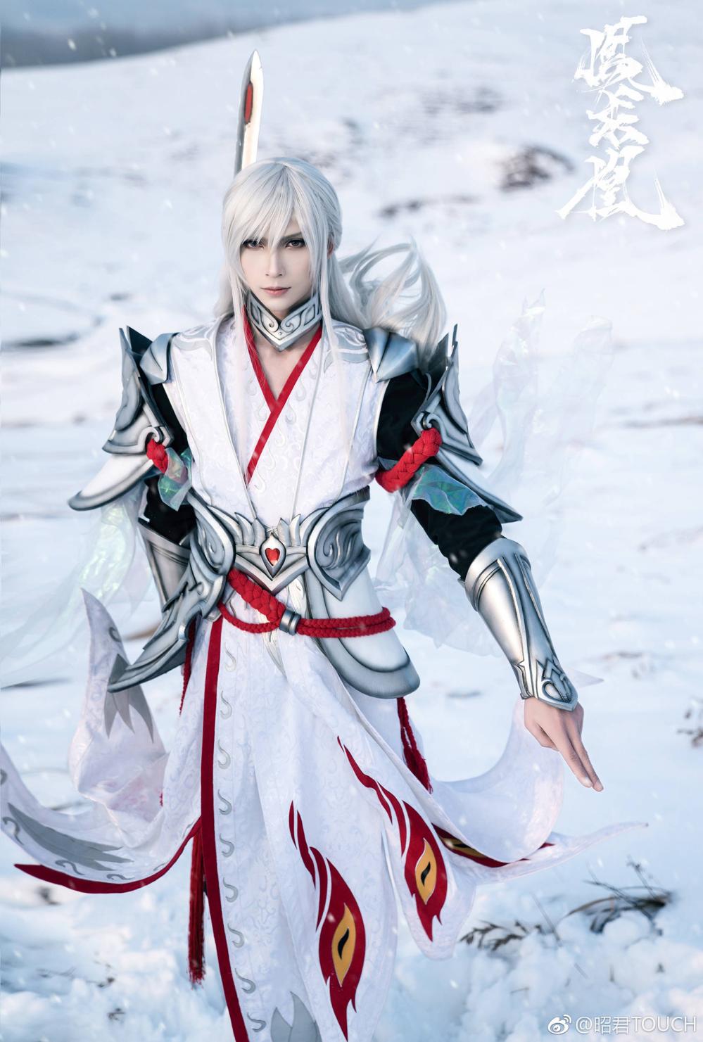 王者荣耀李白cos, 很帅哦