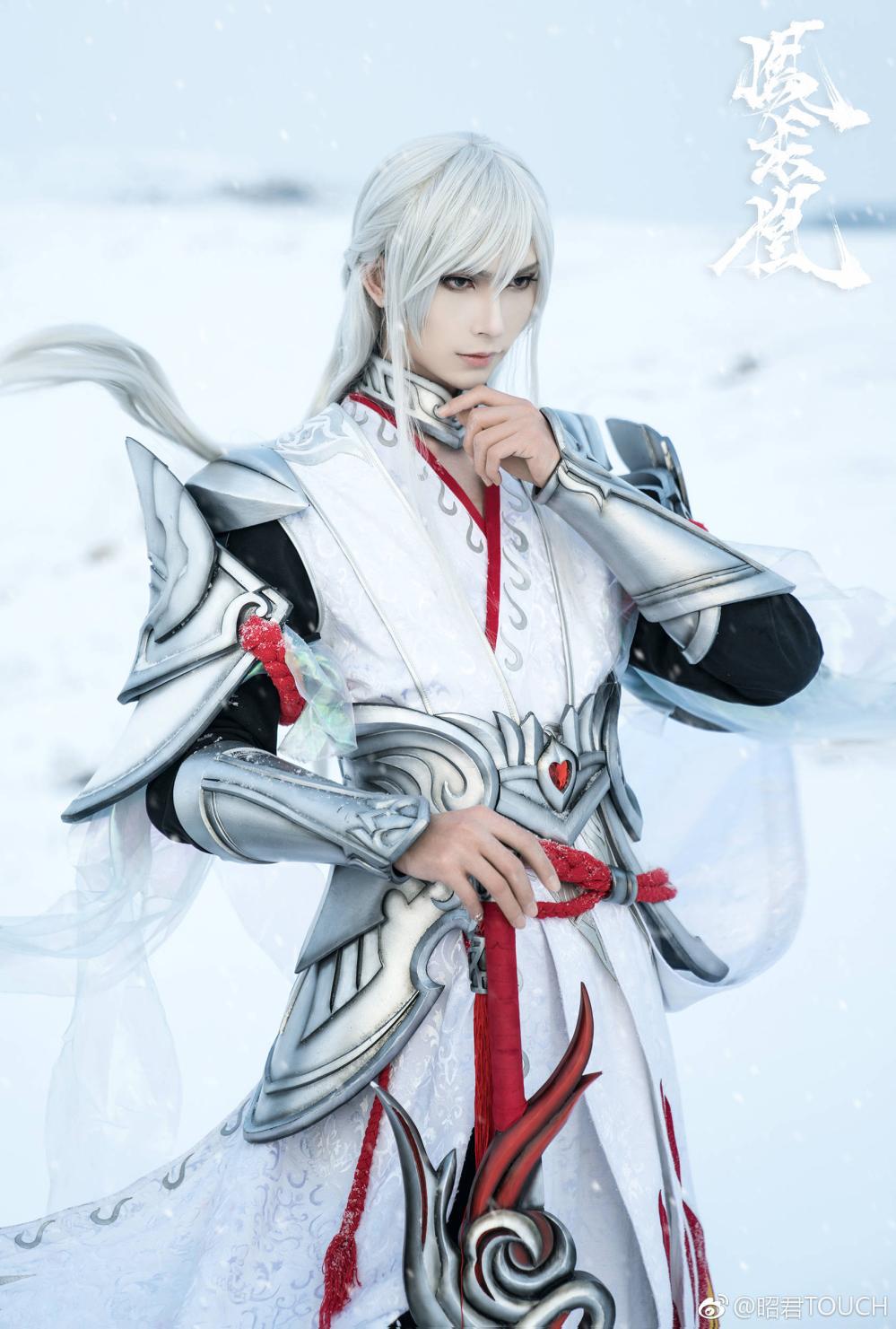 王者荣耀李白cos, 很帅哦