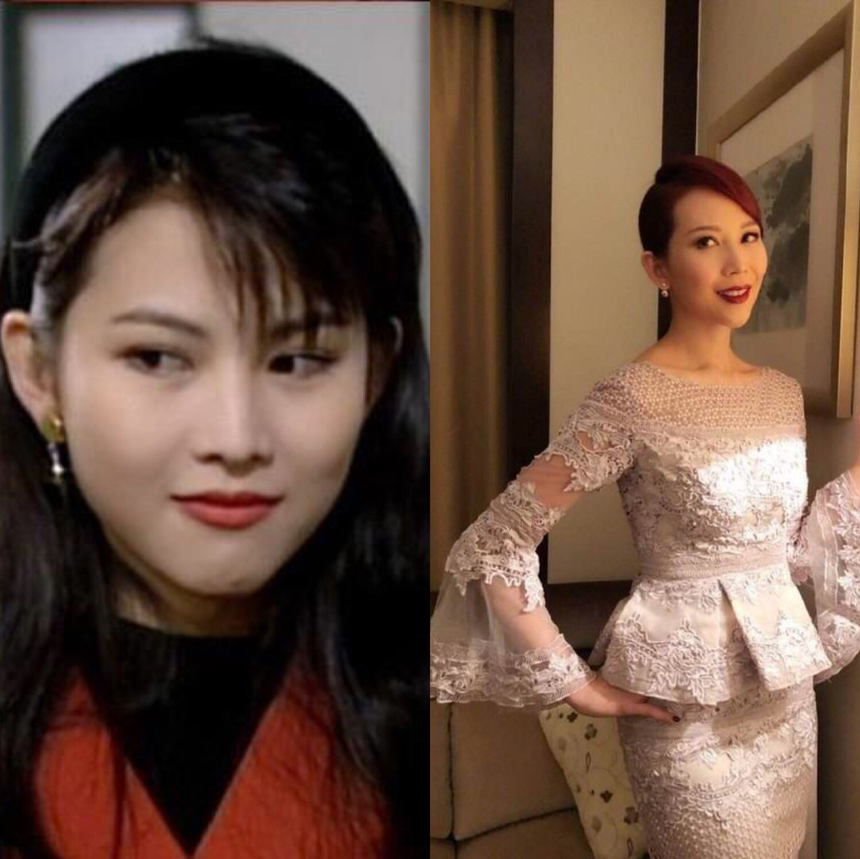 香港女神年青时候对比照感慨岁月蹉跎